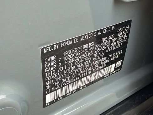 Certified 2025 Honda HR-V Sport image 34