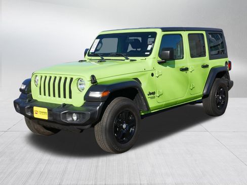 Used 2021 Jeep Wrangler Unlimited Sport image 3