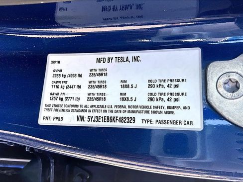 Used 2019 Tesla Model 3 Long Range AWD/4WD image 30