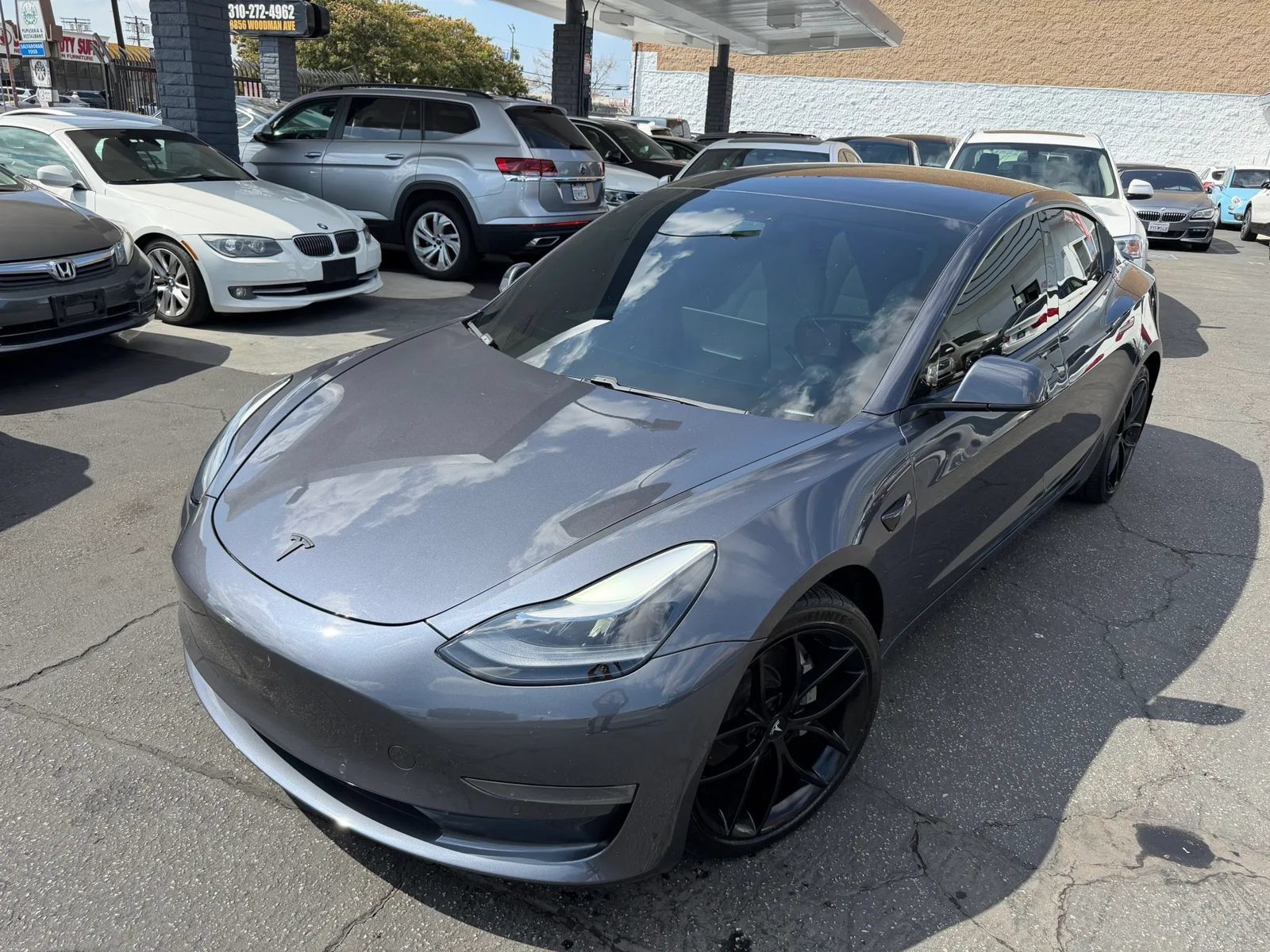 Used 2021 Tesla Model 3 Long Range AWD/4WD image 2