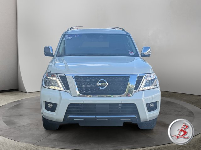 Used 2020 Nissan Armada Platinum w/ Captain's Chairs Package AWD/4WD image 2