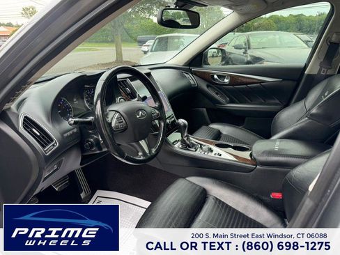 Used 2014 INFINITI Q50 AWD w/ Deluxe Touring Package image 12