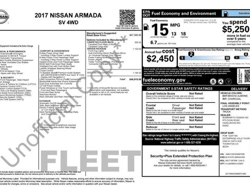Used 2017 Nissan Armada SV w/ Driver Package image 17