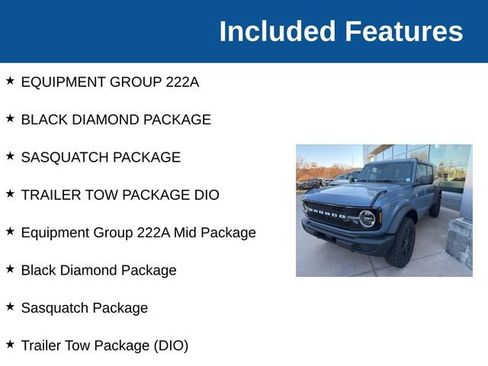 New 2025 Ford Bronco Big Bend w/ Black Diamond Package AWD/4WD image 4