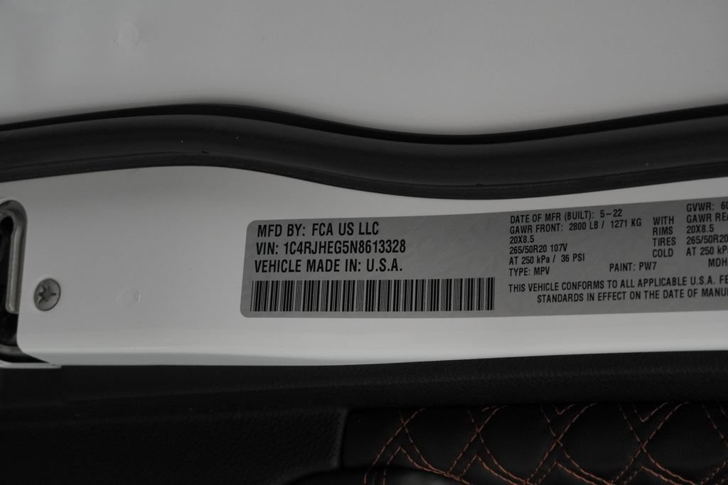 Certified 2022 Jeep Grand Cherokee Summit w/ Adv Protech Group IV AWD/4WD image 49
