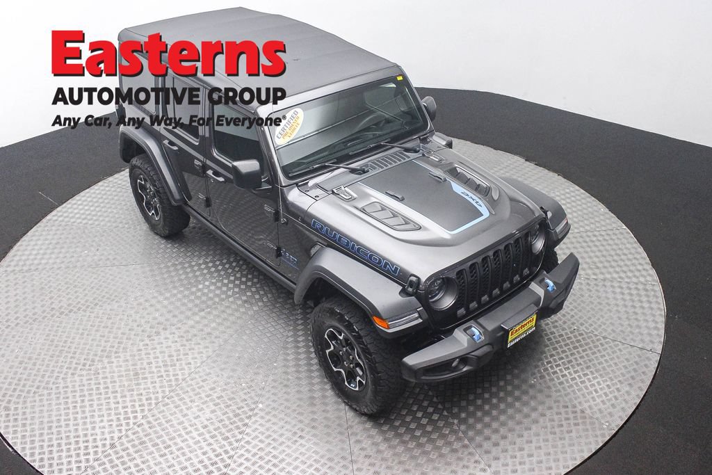 Used 2023 Jeep Wrangler Unlimited Rubicon 4xe w/ Cold Weather Group AWD/4WD image 4