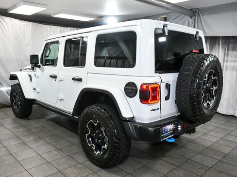 Used 2023 Jeep Wrangler Unlimited Rubicon 4xe w/ Steel Bumper Group AWD/4WD image 4