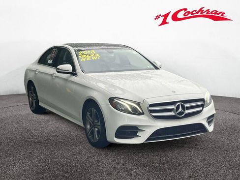 Certified 2018 Mercedes-Benz E 300 4MATIC image 1