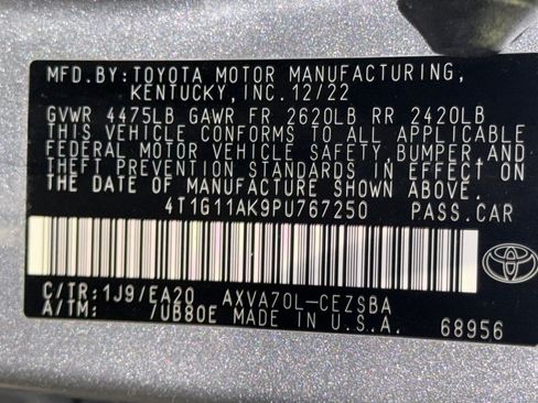 Used 2023 Toyota Camry SE FWD image 35