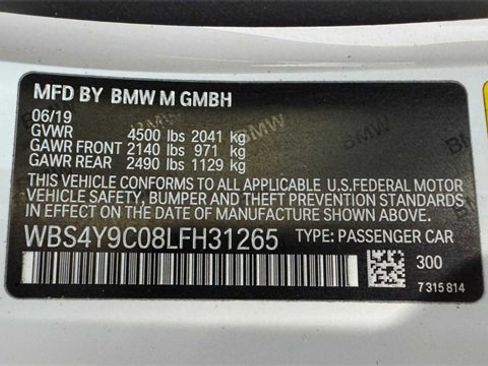 Used 2020 BMW M4 Coupe w/ Competition Package image 31