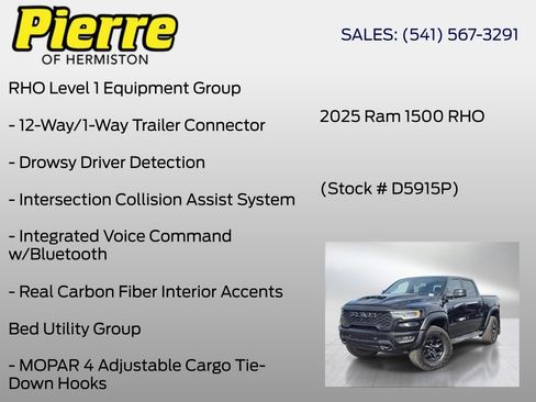 Used 2025 RAM 1500 RHO w/ RHO Level 1 Equipment Group AWD/4WD image 36