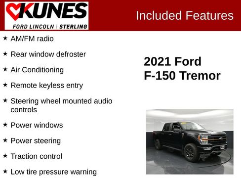 Used 2021 Ford F150 Tremor AWD/4WD image 3
