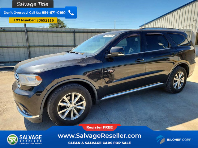 Used 2015 Dodge Durango Limited w/ Nav & Power Liftgate Group RWD image 1
