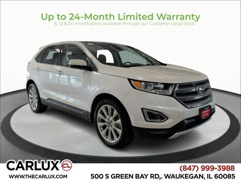 Used 2017 Ford Edge Titanium w/ Equipment Group 302A AWD/4WD image 1