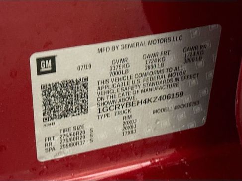 Used 2019 Chevrolet Silverado 1500 Custom w/ Custom Value Package AWD/4WD image 31