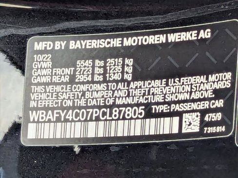 Certified 2023 BMW M850i xDrive Convertible w/ M Sport Professional Package image 23