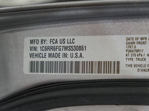 Used 2021 RAM 1500 Tradesman w/ Chrome Plus Package RWD image 63