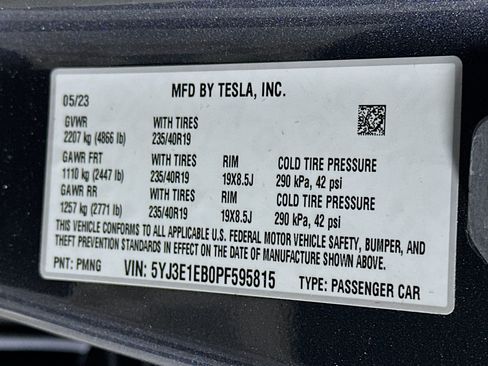 Used 2023 Tesla Model 3 Long Range AWD/4WD image 12