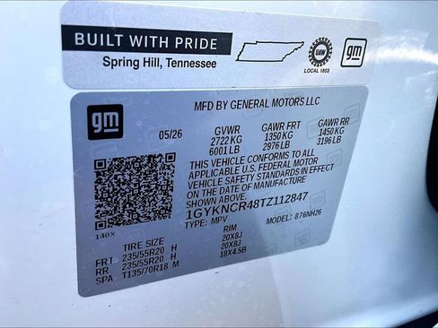 New 2026 Cadillac XT5 Premium Luxury w/ LPO, ONYX Package FWD image 36
