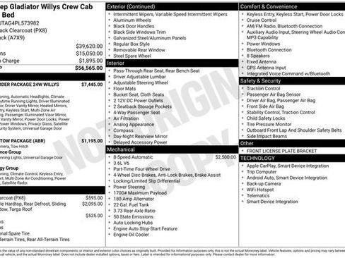 Used 2023 Jeep Gladiator Sport AWD/4WD image 6