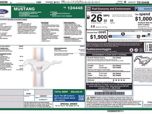 New 2026 Ford Mustang Premium RWD image 4