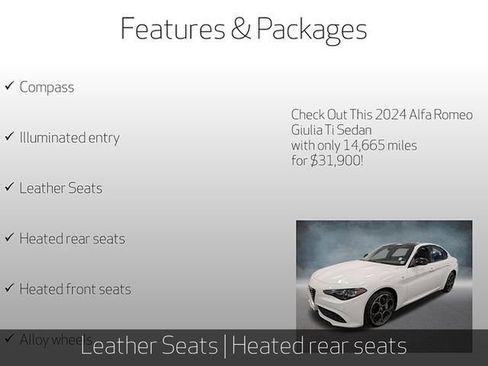 Used 2024 Alfa Romeo Giulia Ti image 10