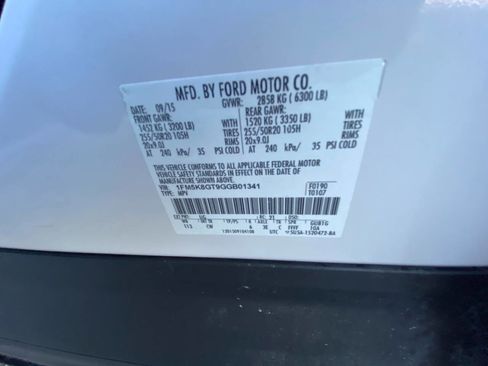 Used 2016 Ford Explorer Sport w/ Equipment Group 401A AWD/4WD image 75