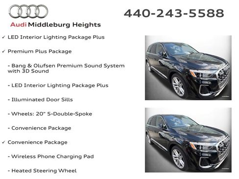 Certified 2025 Audi Q7 3.0T Premium Plus w/ Premium Plus Package image 6