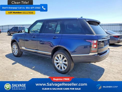 Used 2016 Land Rover Range Rover HSE AWD/4WD image 3