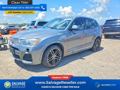 Used 2016 BMW X3 xDrive28i AWD/4WD image 1