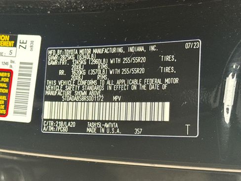 Used 2024 Toyota Grand Highlander AWD Hybrid image 47