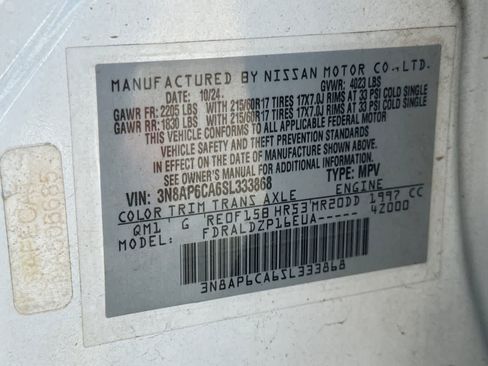 Used 2025 Nissan Kicks SV FWD image 28