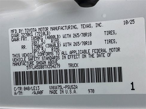 Certified 2026 Toyota Tundra SR5 image 27