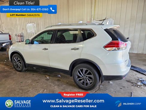 Used 2016 Nissan Rogue SL w/ SL Premium Package FWD image 3