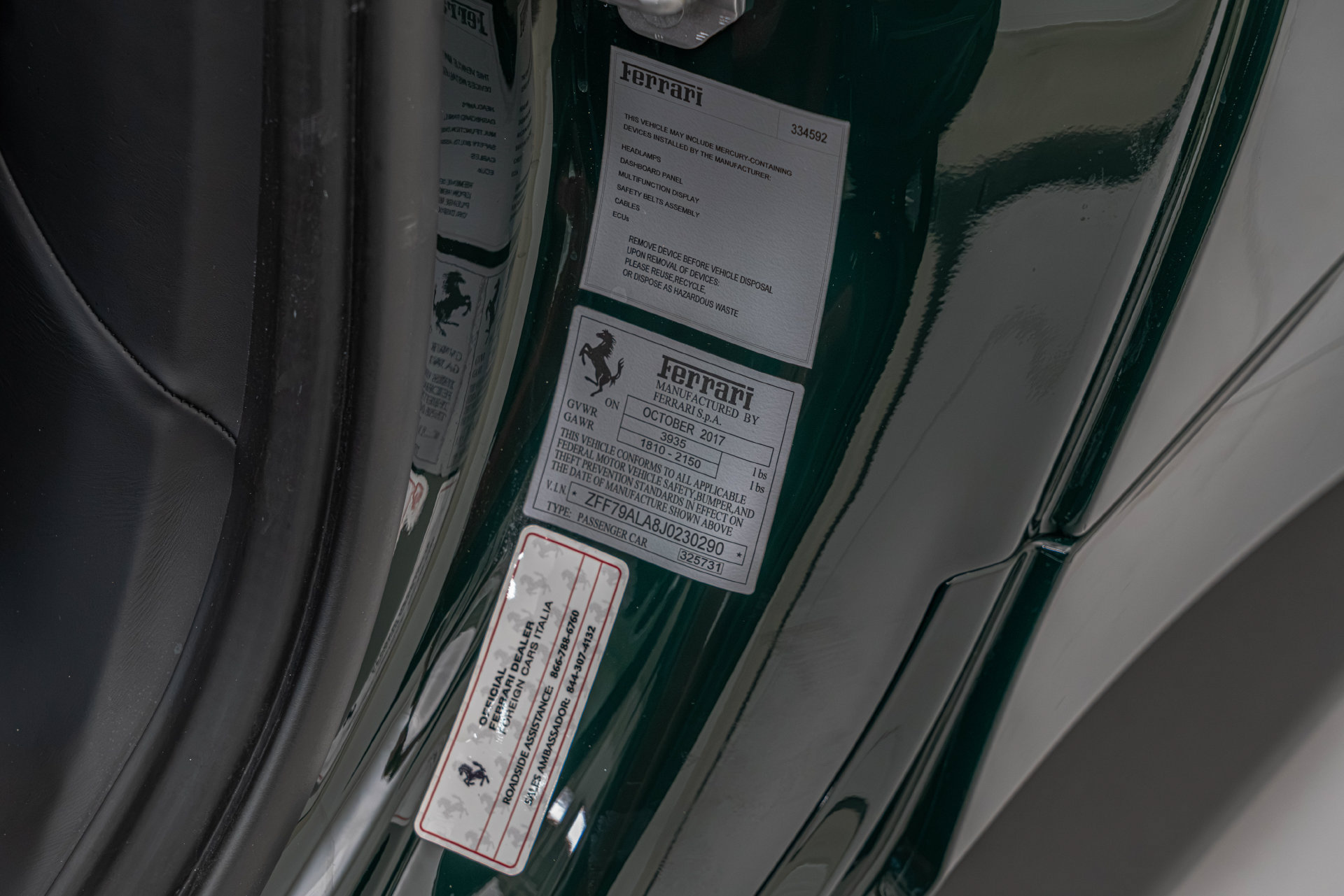 Certified 2018 Ferrari 488 GTB RWD image 30
