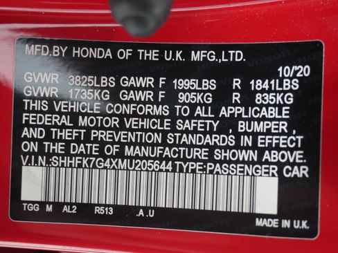 Used 2021 Honda Civic Sport image 25