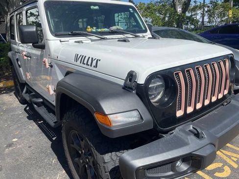 Used 2021 Jeep Wrangler Unlimited Sport AWD/4WD image 2
