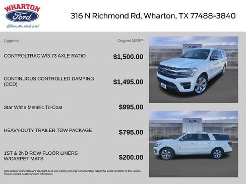 Certified 2023 Ford Expedition Max King Ranch AWD/4WD image 2