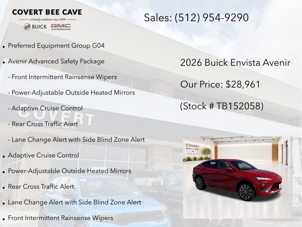 New 2026 Buick Envista Preferred FWD image 7
