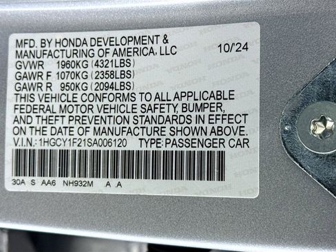 Certified 2025 Honda Accord LX image 35