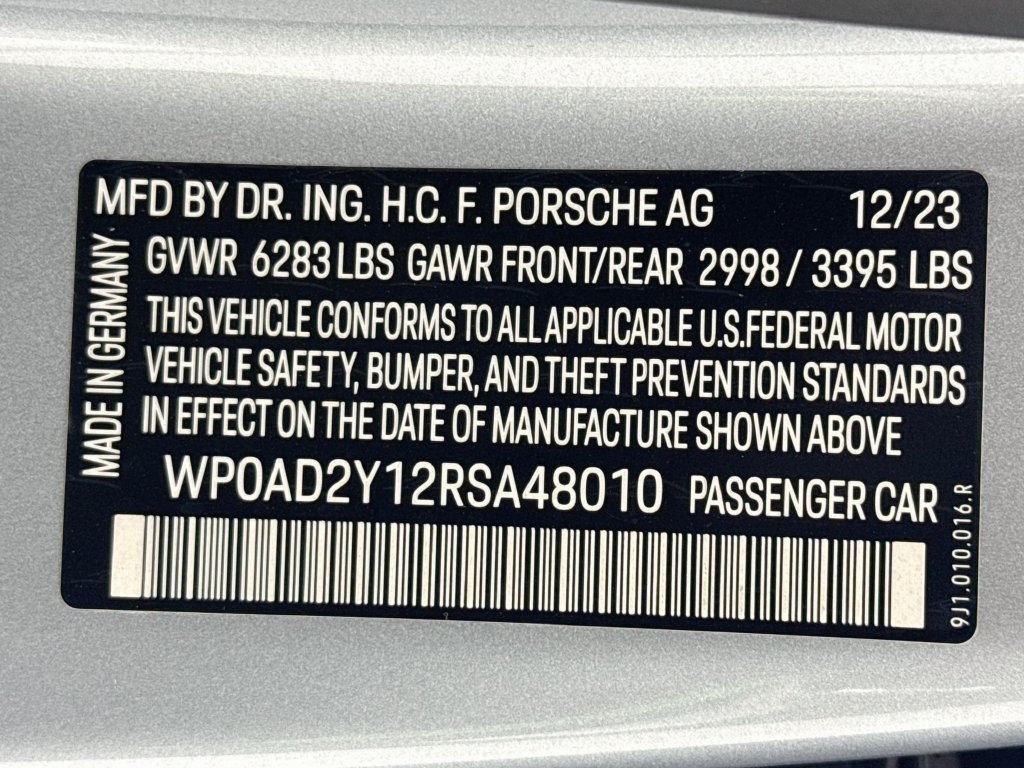 Certified 2024 Porsche Taycan GTS AWD/4WD image 34