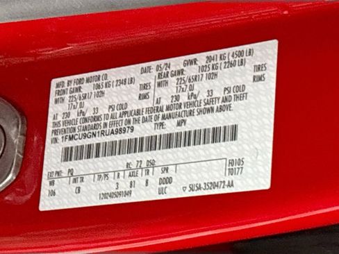 Used 2024 Ford Escape Active image 24