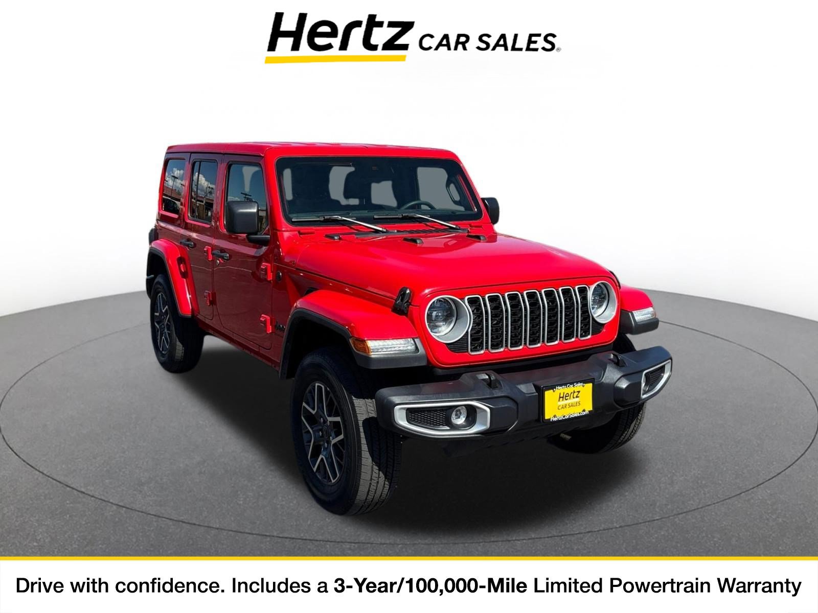 Used 2025 Jeep Wrangler Unlimited Sahara AWD/4WD image 1