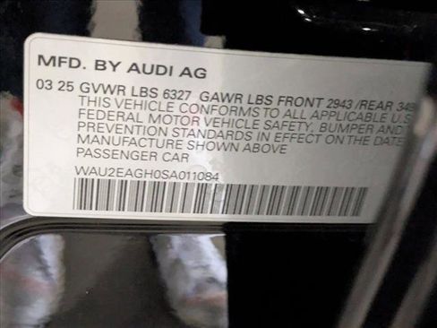 New 2025 Audi S6 e-tron Premium Plus image 19