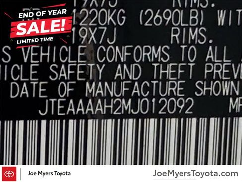 Used 2021 Toyota Venza XLE image 28