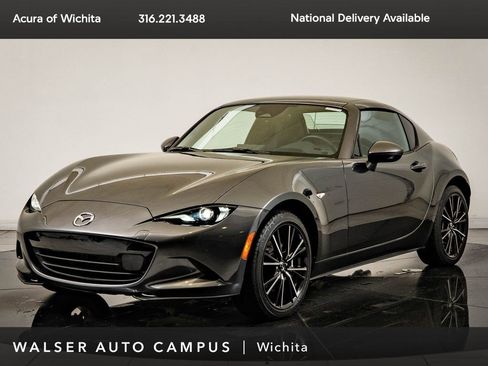 Used 2024 MAZDA MX-5 Miata RF Grand Touring RWD image 1