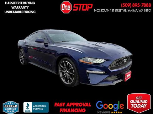 Used 2019 Ford Mustang Coupe w/ Ford Safe & Smart Package RWD image 1