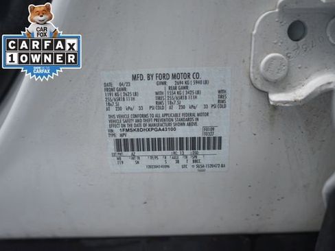 Certified 2023 Ford Explorer XLT w/ Equipment Group 202A AWD/4WD image 19