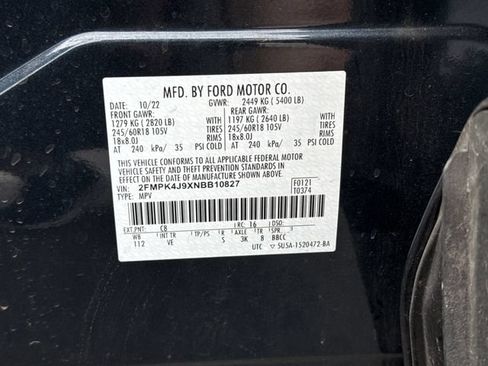 Used 2022 Ford Edge SEL AWD/4WD image 23