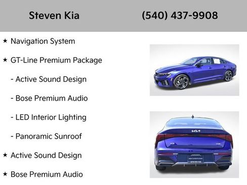 Certified 2025 Kia K5 GT-Line w/ GT-Line Premium Package FWD image 8